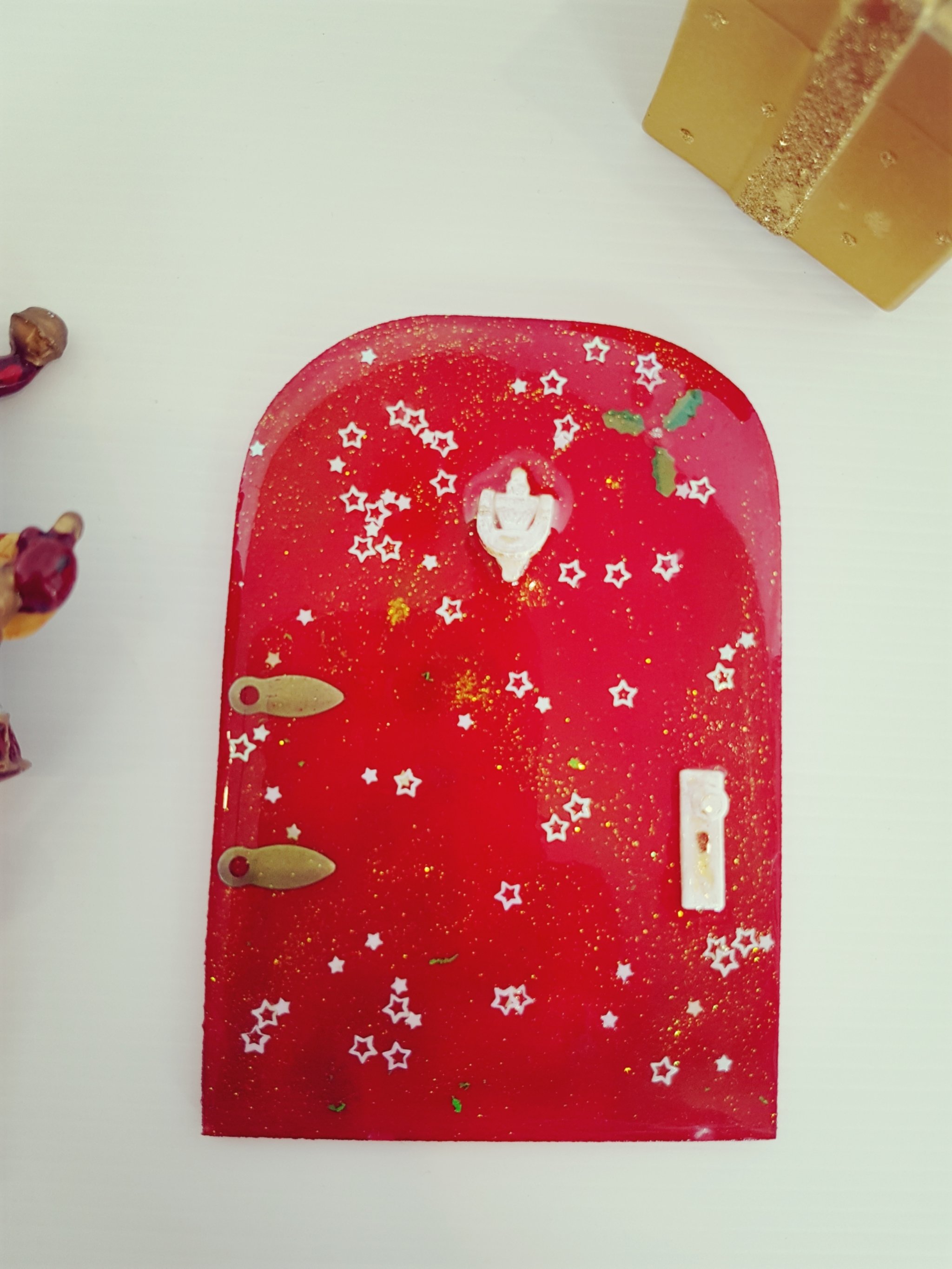 Christmas Fairy Door Holly