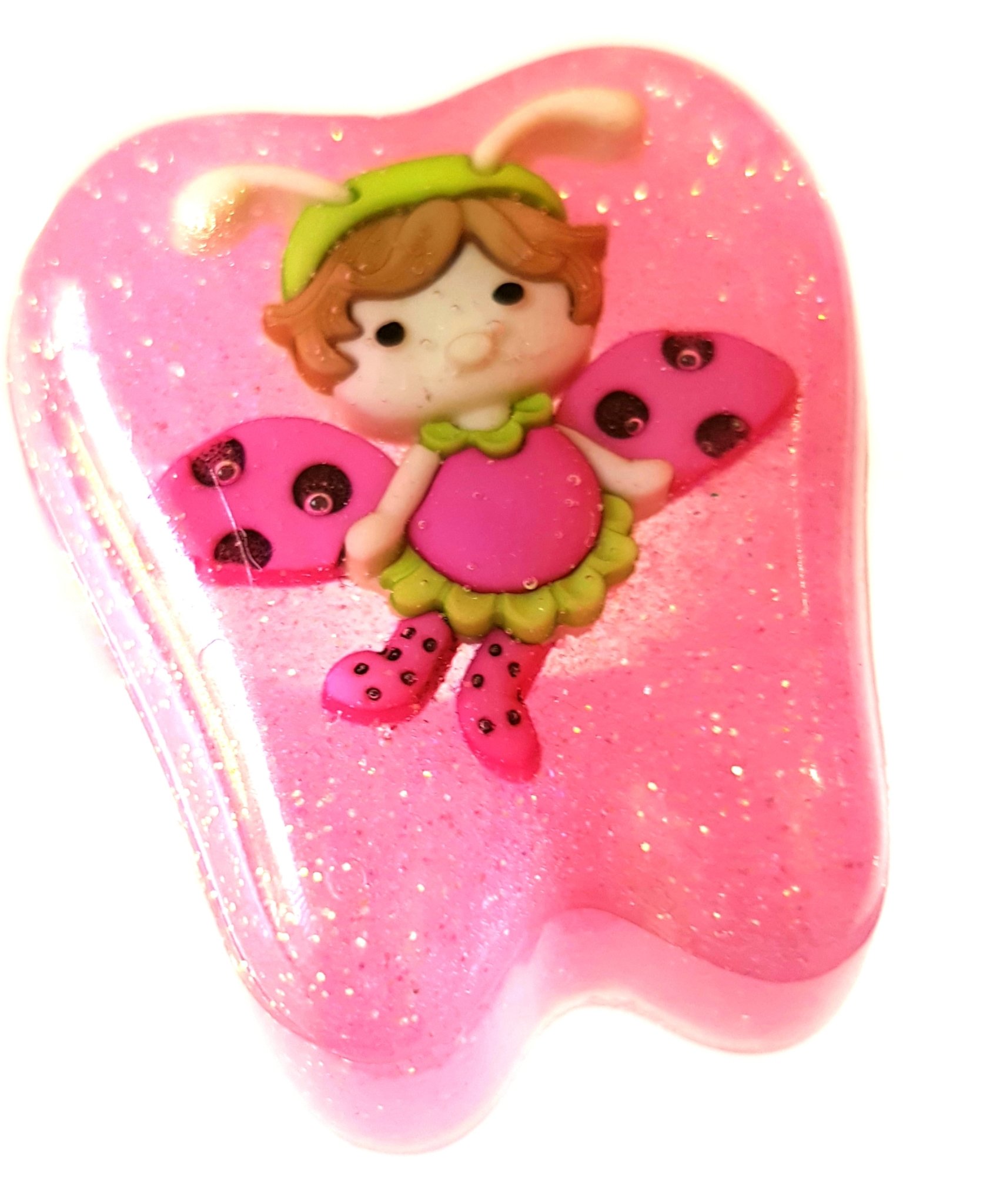 Tooth Fairy Box Pink Flutter bug