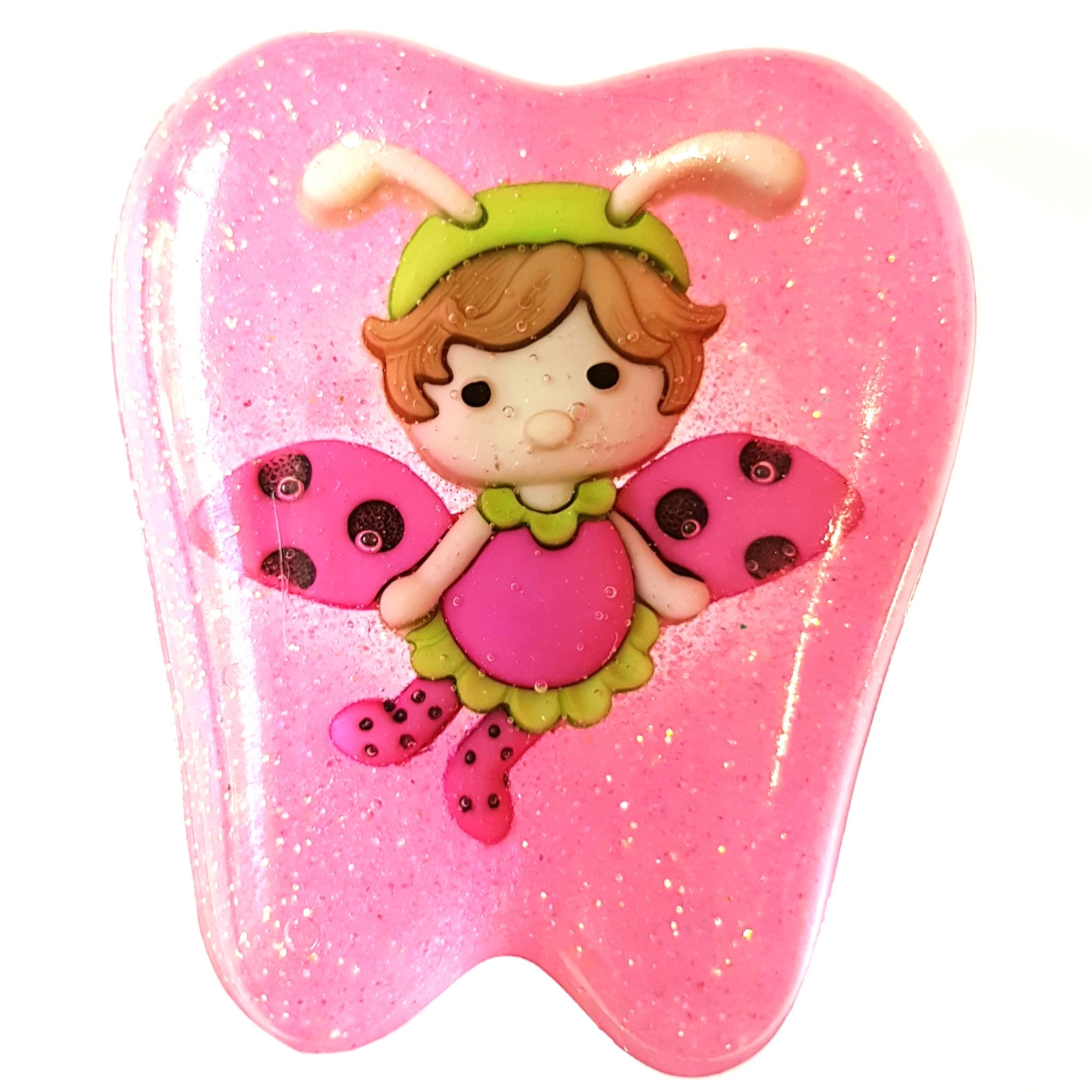 Tooth Fairy Box Pink Flutter bug 00210