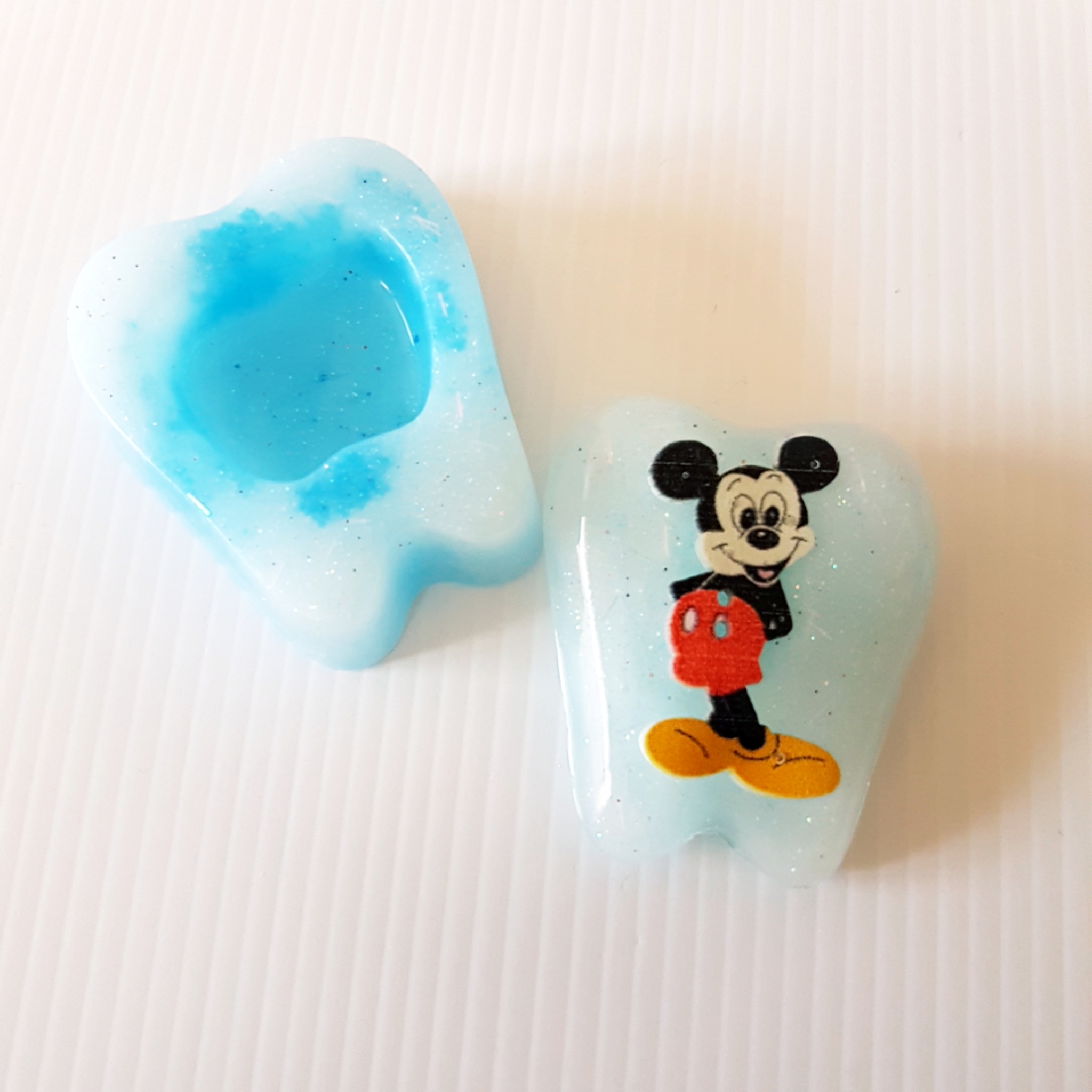 Mickey Mouse Tooth Fairy Box light blue