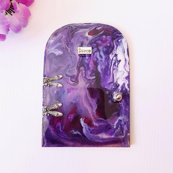 Dance Wooden Fairy Door