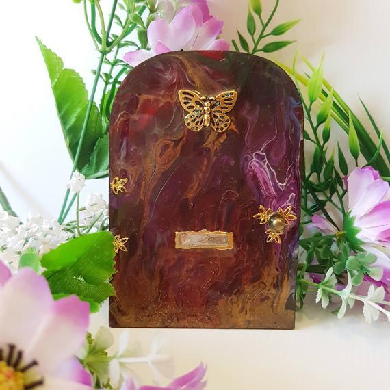 Butterfly Wooden Fairy Door