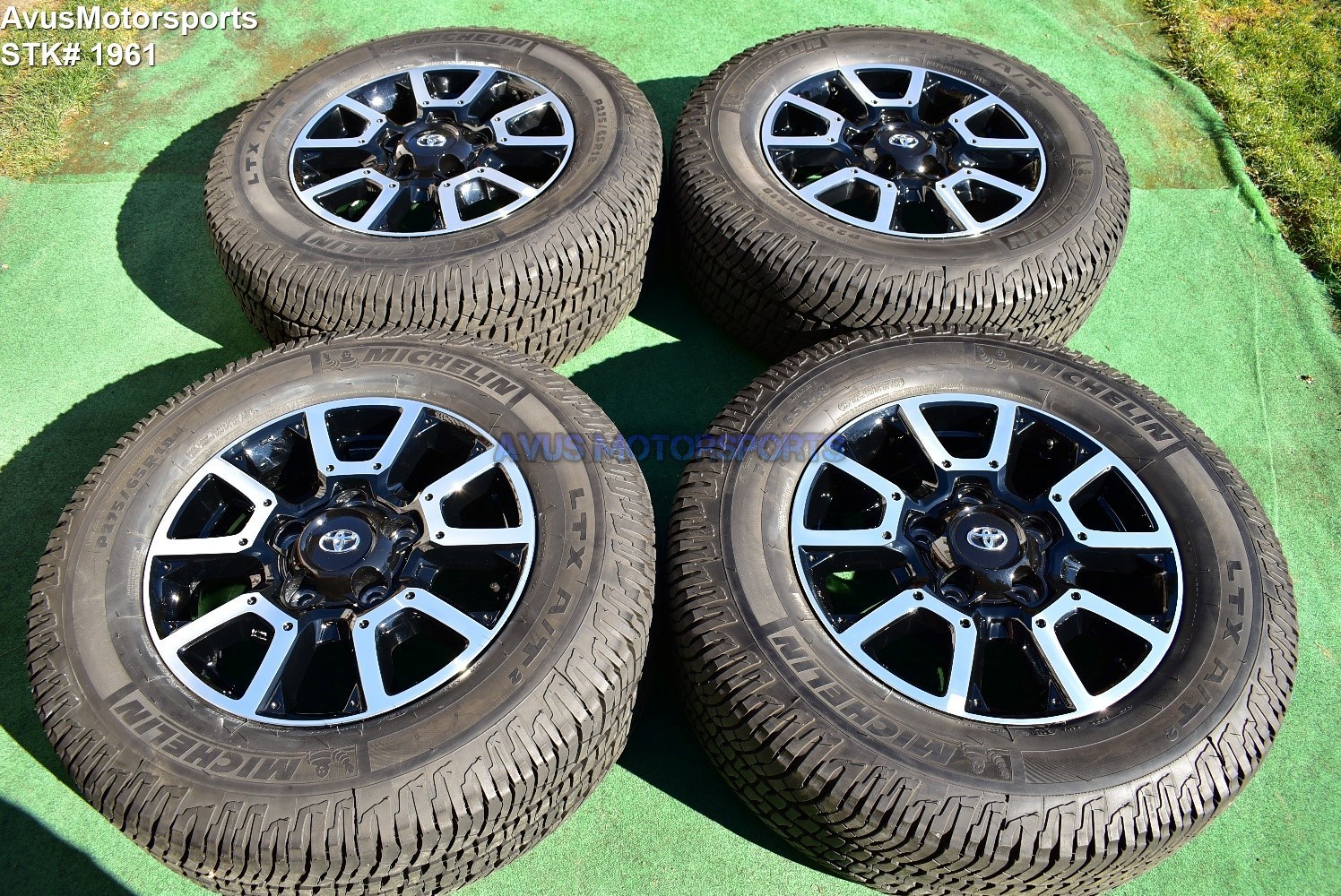18" Toyota Tundra Off Road OEM Factory Wheels Tires TRD offroad Sequoia