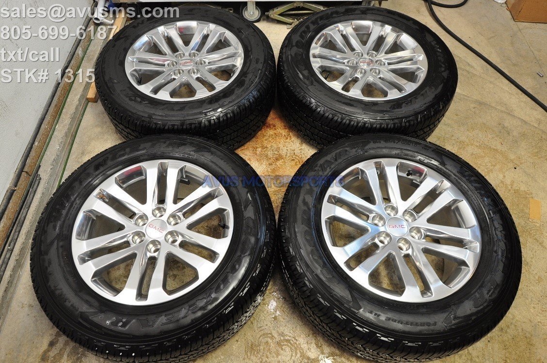 2017 GMC Canyon 18" OEM FACTORY WHEELS CHEVROLET COLORADO 2016 2015