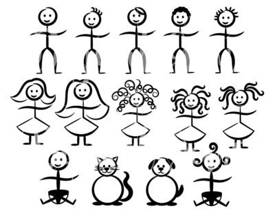 Download Stick Figure Svg Dxf Eps Png Files