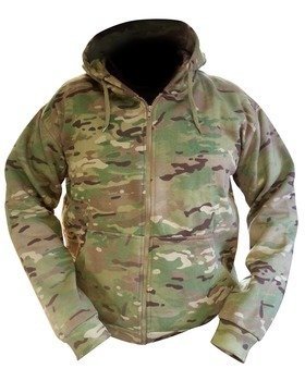 Kombat MTP Spec-Ops Hoodie Deluxe Zipped Warm Jumper Outdoors Camping Military
