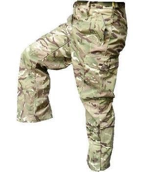 Genuine British Army Combat MTP Multicam Camo Pantalone Militare Nuovo