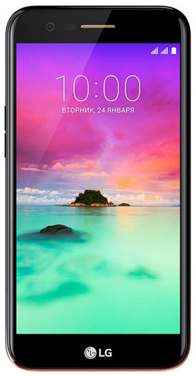 Смартфон LG K10 2017 (LGM250) 16Gb LTE Black