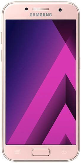 Смартфон Samsung Galaxy A3 2017 A320F Duos 16Gb LTE Pink