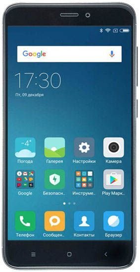 Смартфон Xiaomi Redmi 4X 16Gb LTE Black