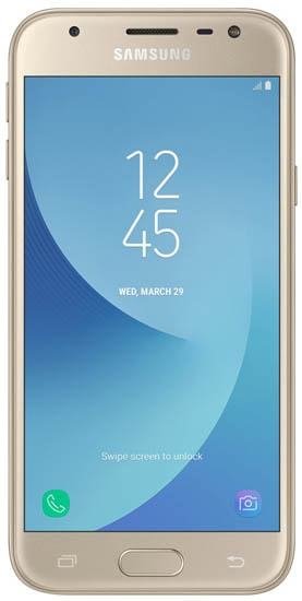 Смартфон Samsung Galaxy J3 2017 16Gb SM-J330F LTE Gold