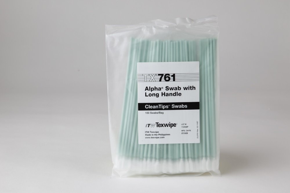 Texwipe Cleaning Swab Alpha Swab 100 Bag Long Handle
