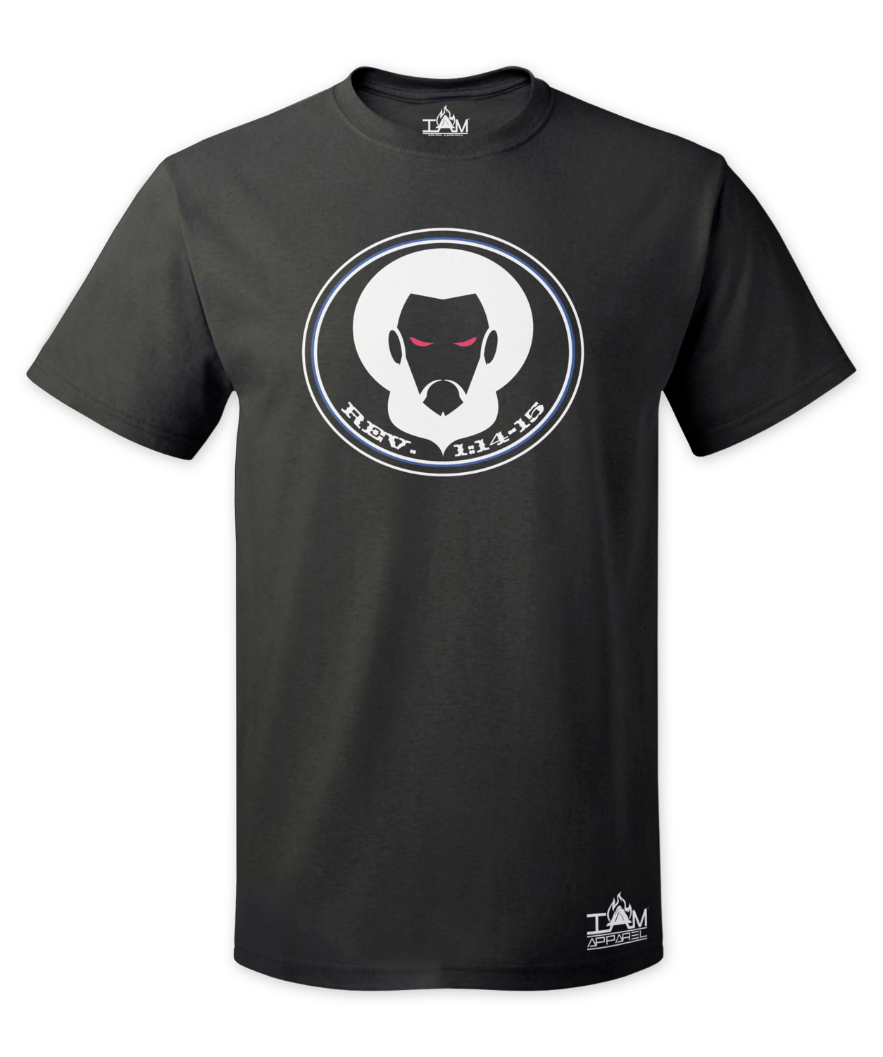 GOCC Men's Short Sleeved with image of Christ Black T-Shirt GOCC Men's Short Sleeved with image of Christ Black T-Shirt