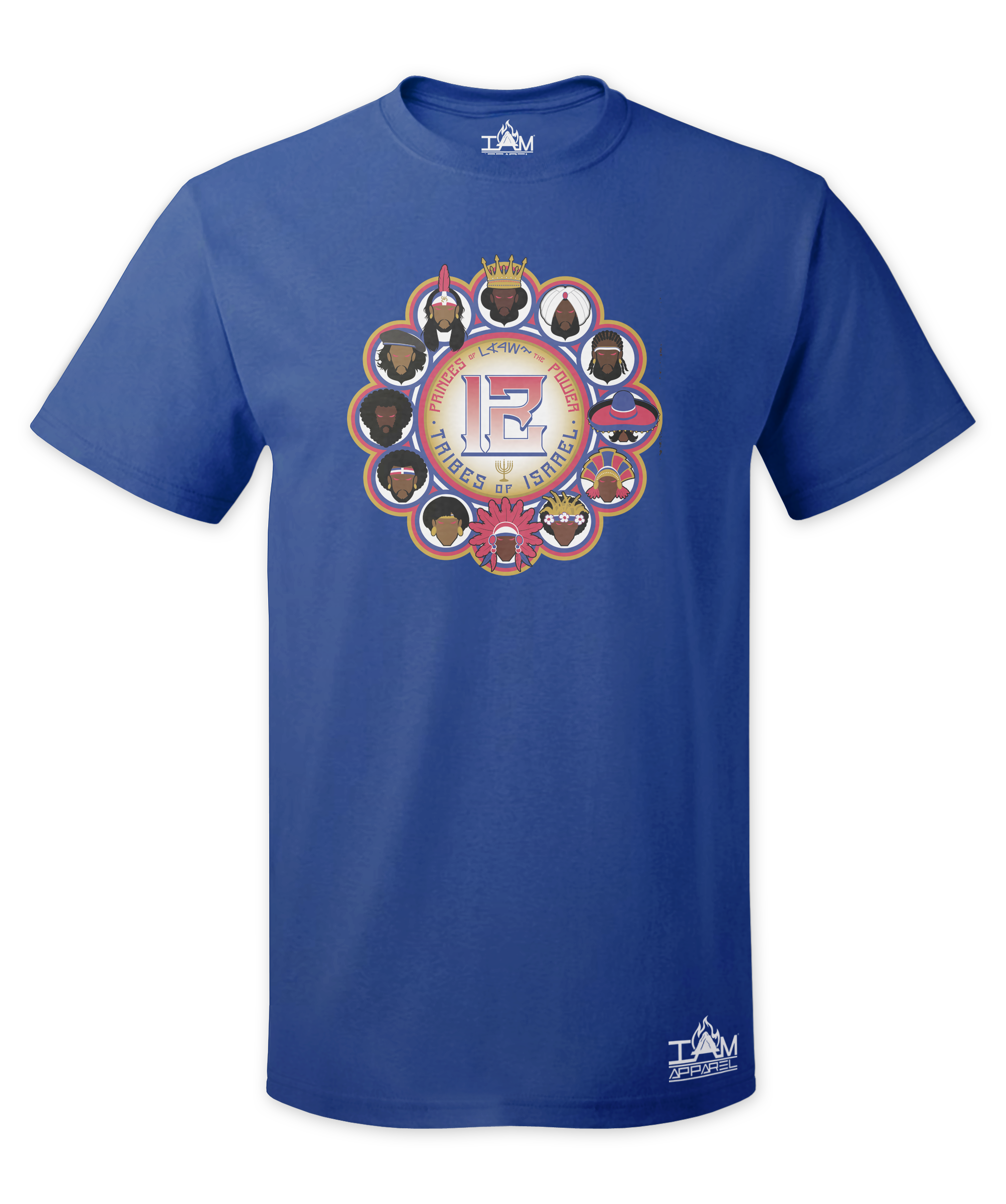 12 Tribes Image Men's Short Sleeved T-shirt 00075