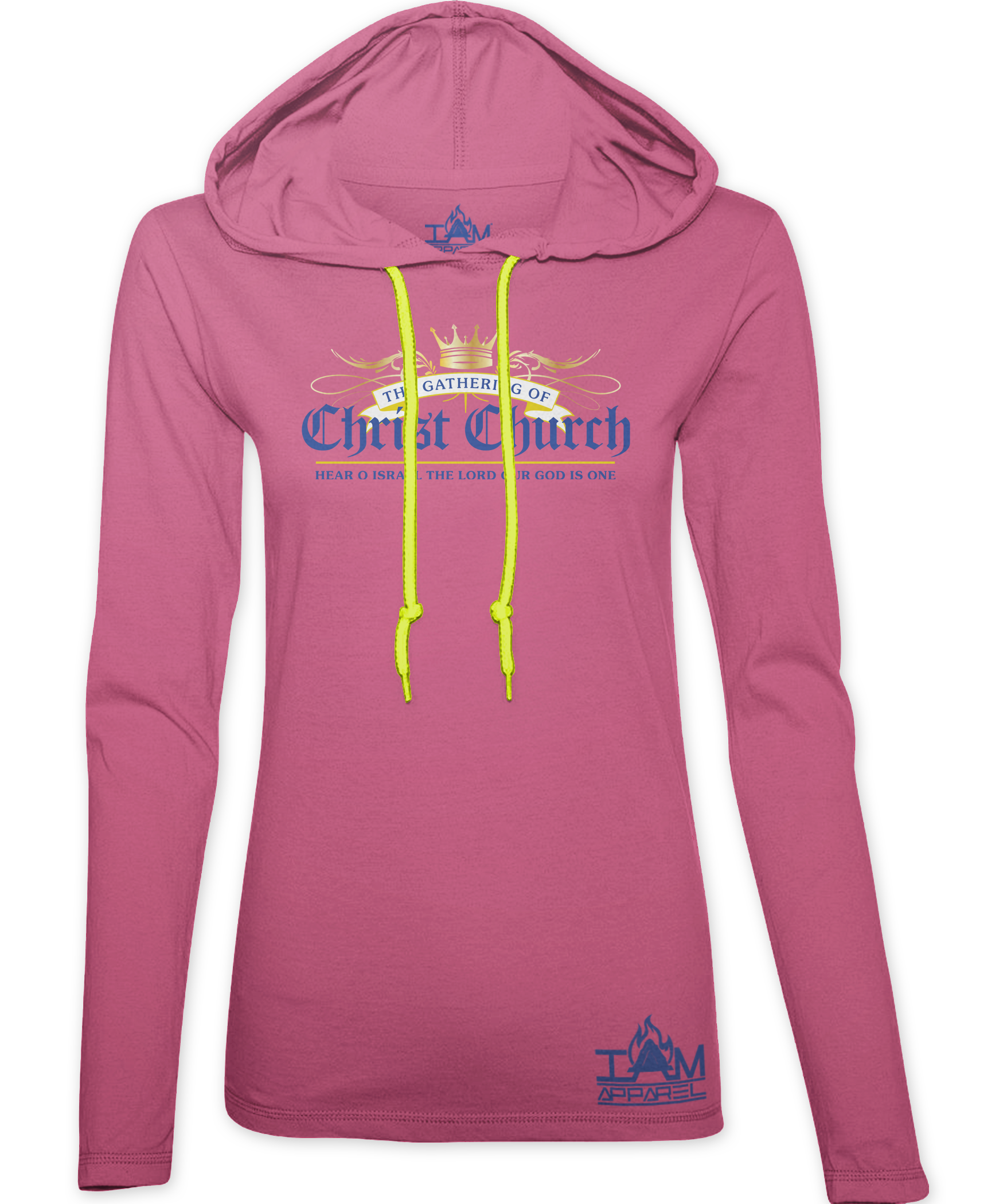 Women's "GOCC" Pink Hoodie 00096