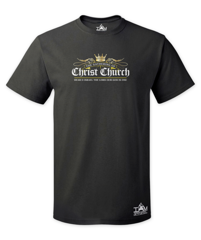 GOCC Men's Short Sleeved Black T-shirt