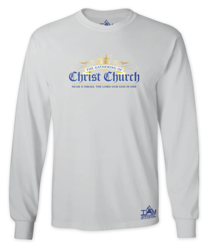 GOCC Men's "GOCC" Long Sleeved Grey T-shirt