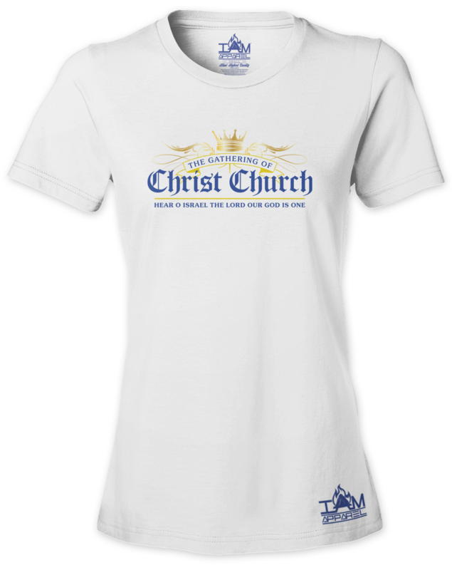 GOCC Women's Short Sleeved GOCC White T-shirt