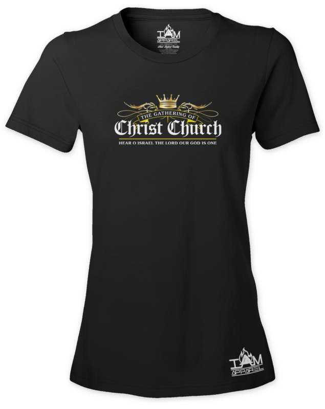 GOCC Women's Short Sleeved GOCC Black T-shirt