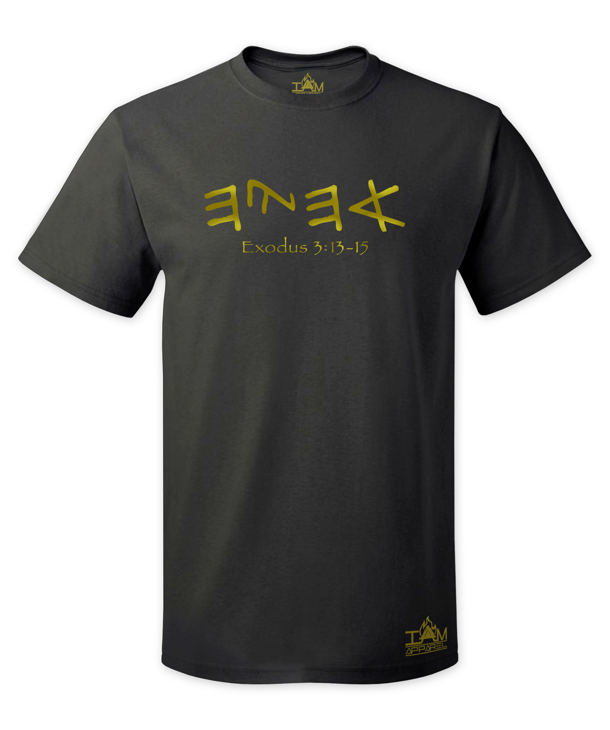 Men's GOLDEN SERIES "Ahayah" Short Sleeved T-shirt 00123