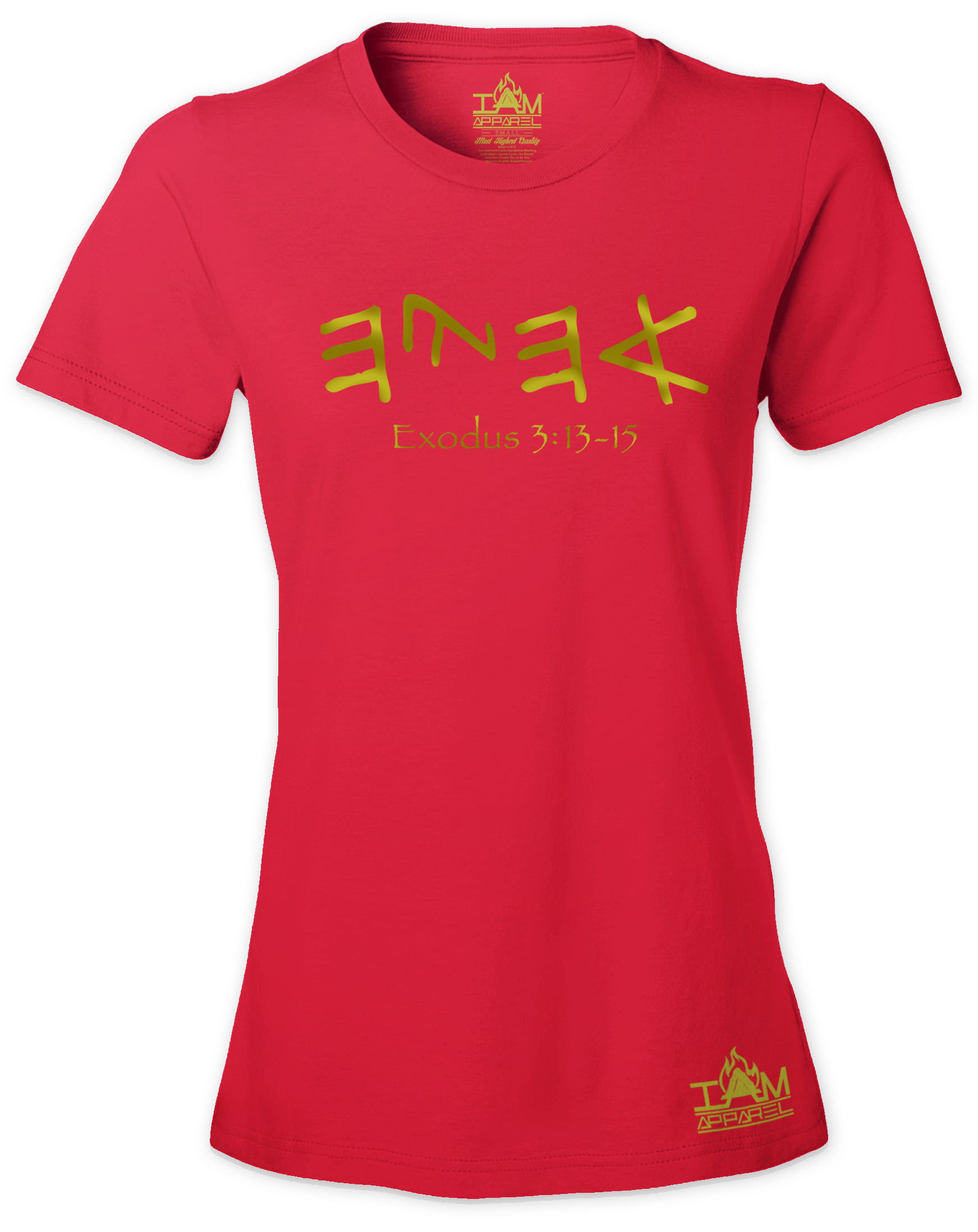 Women's GOLDEN SERIES "Ahayah" Short Sleeved T-shirt 00126