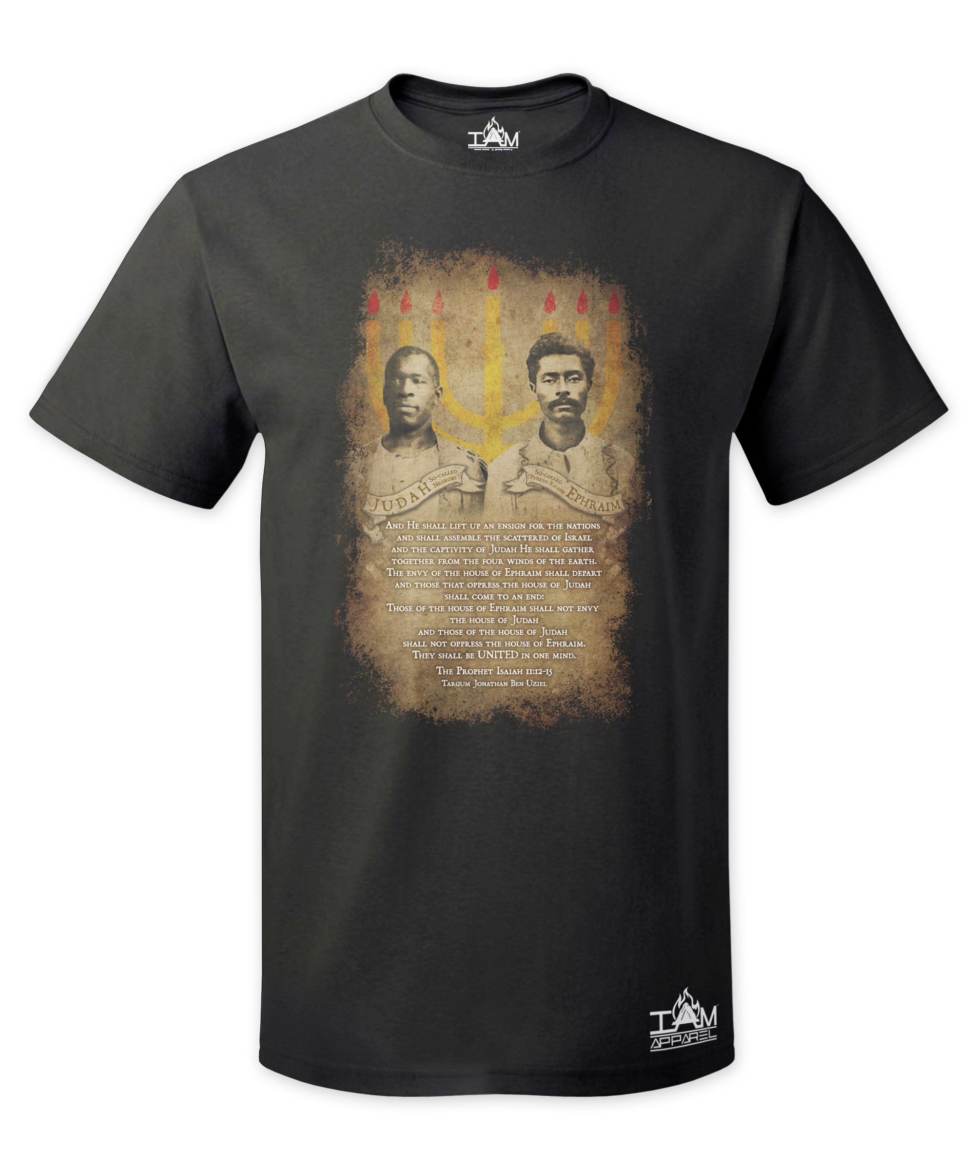 Judah and Ephraim, Two Sticks Short Sleeved T-shirt