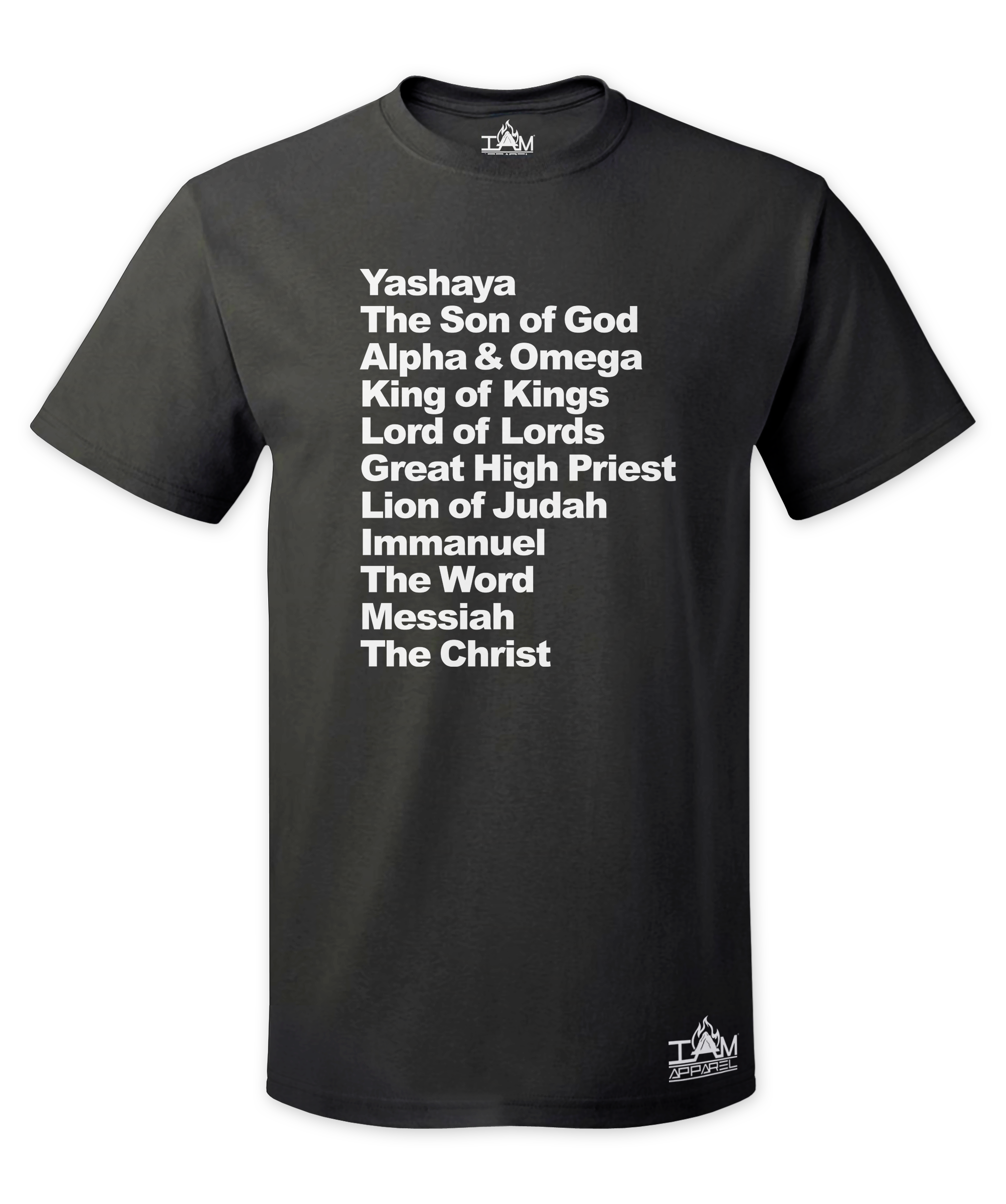 Men's Yashaya Text Short Sleeved T-shirt