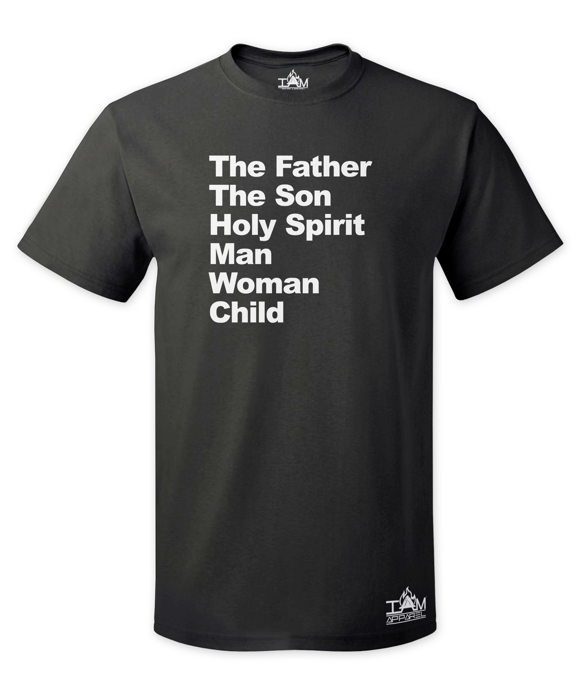 Men's Image Of TMH Text Short Sleeved T-shirt 00140