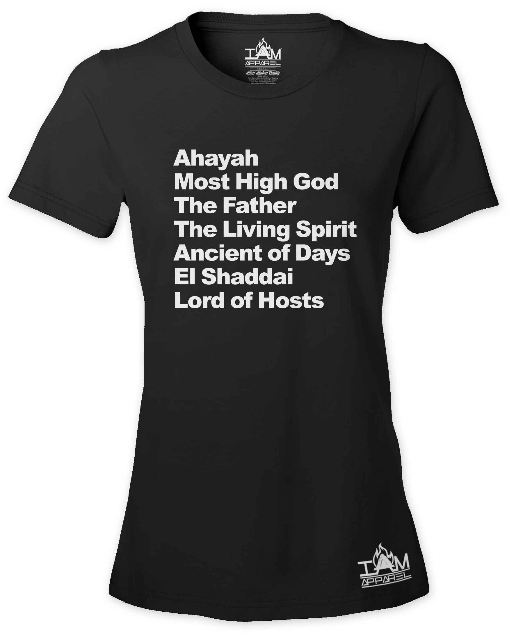 Women's Ahayah Text Short Sleeved T-shirt 00146