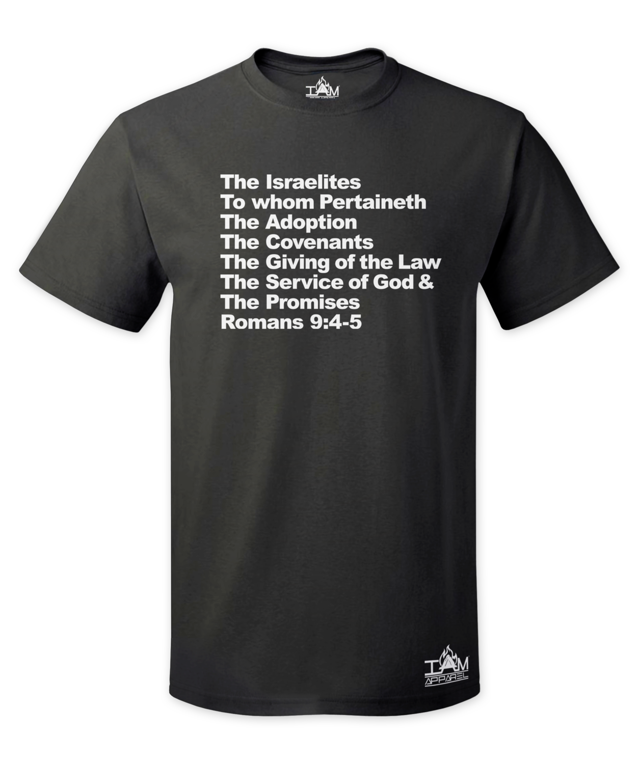 Men's Israelites Text Short Sleeved T-shirt Men's Israelites Text Short Sleeved T-shirt