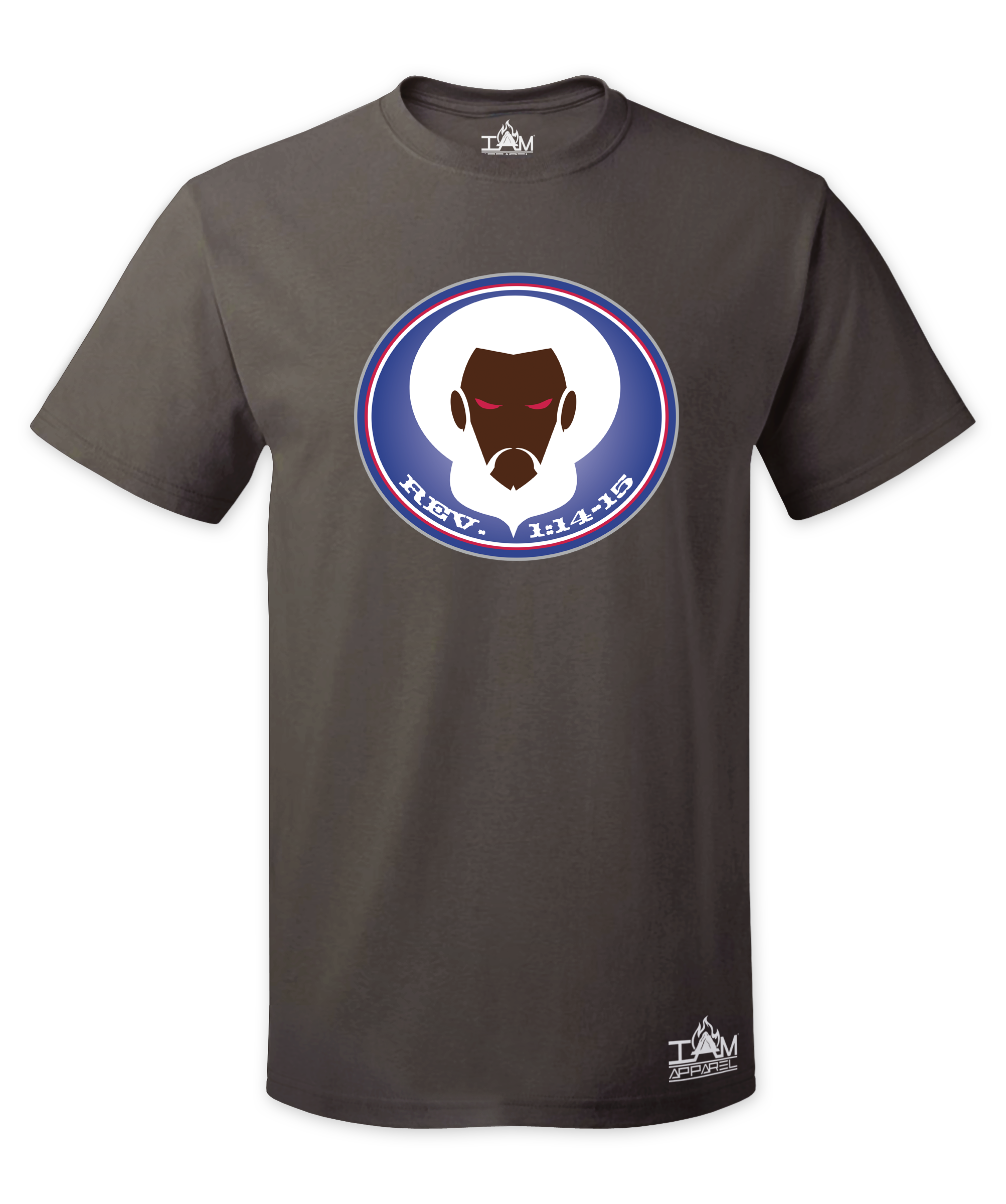 Men's Short Sleeved with image of Christ T-Shirt