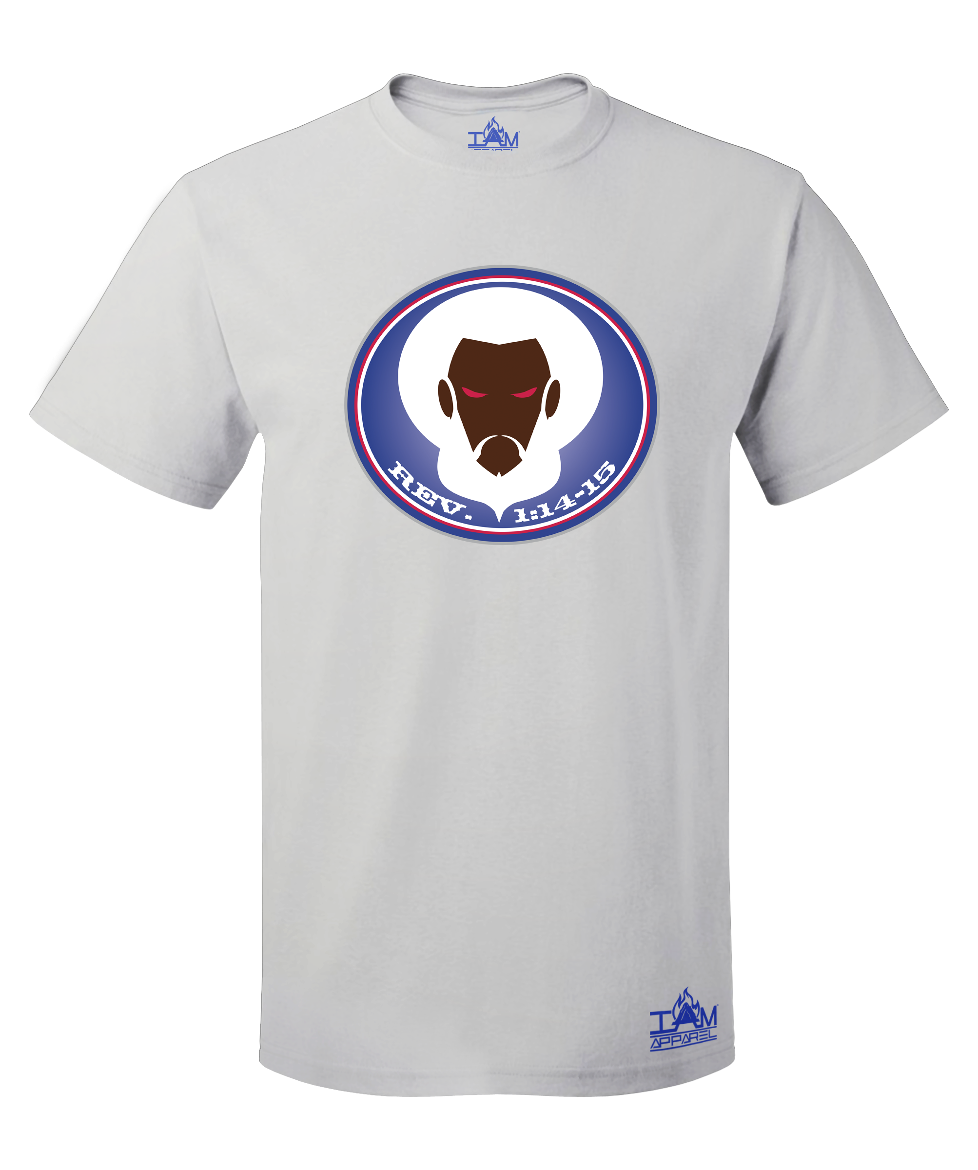 Men's Short Sleeved with image of Christ T-Shirt