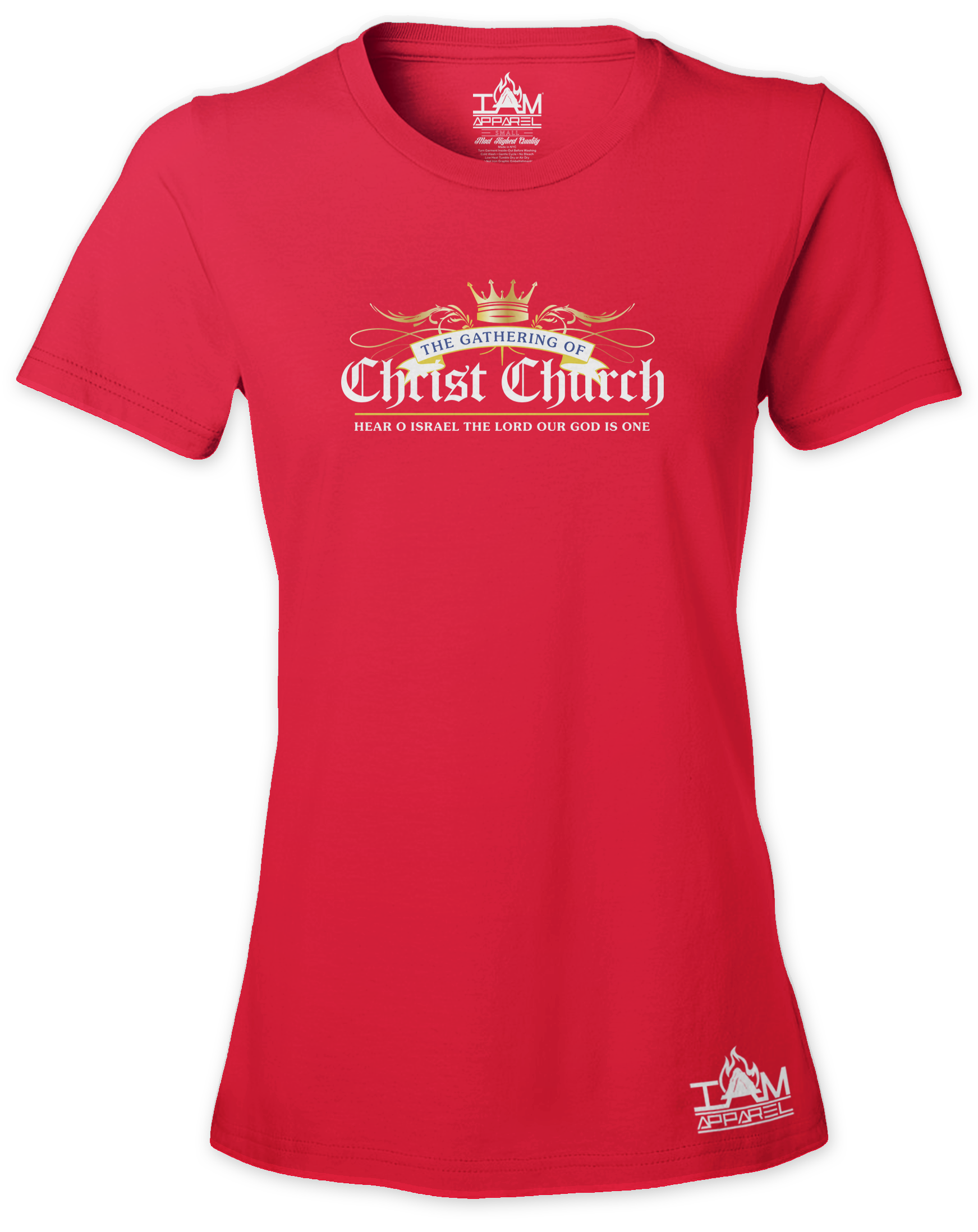 Woman's GOCC Short Sleeved White T-shirt