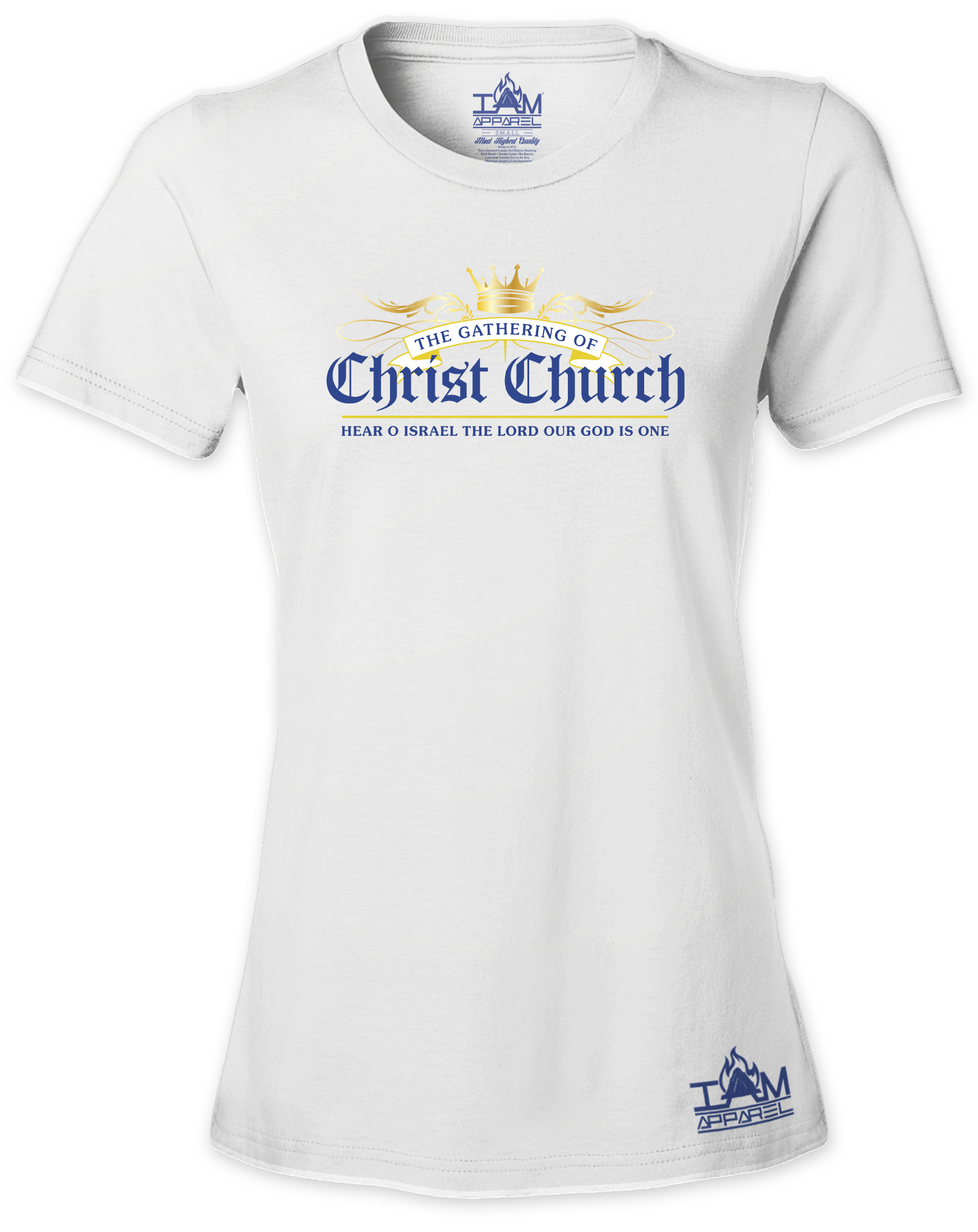 Woman's GOCC Short Sleeved White T-shirt