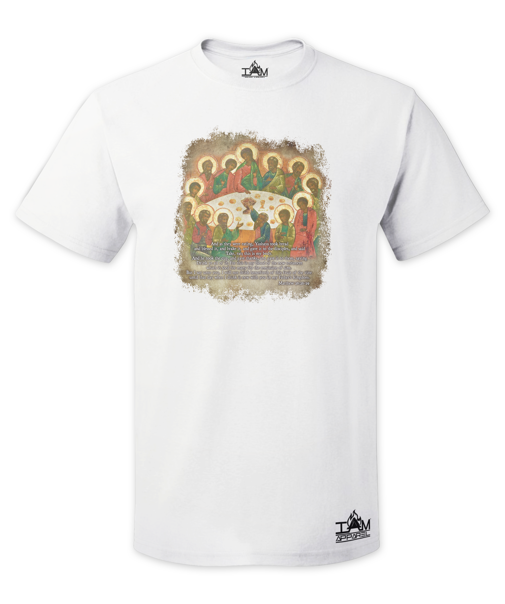 The Last Supper Men's Short Sleeved T-shirt 00149
