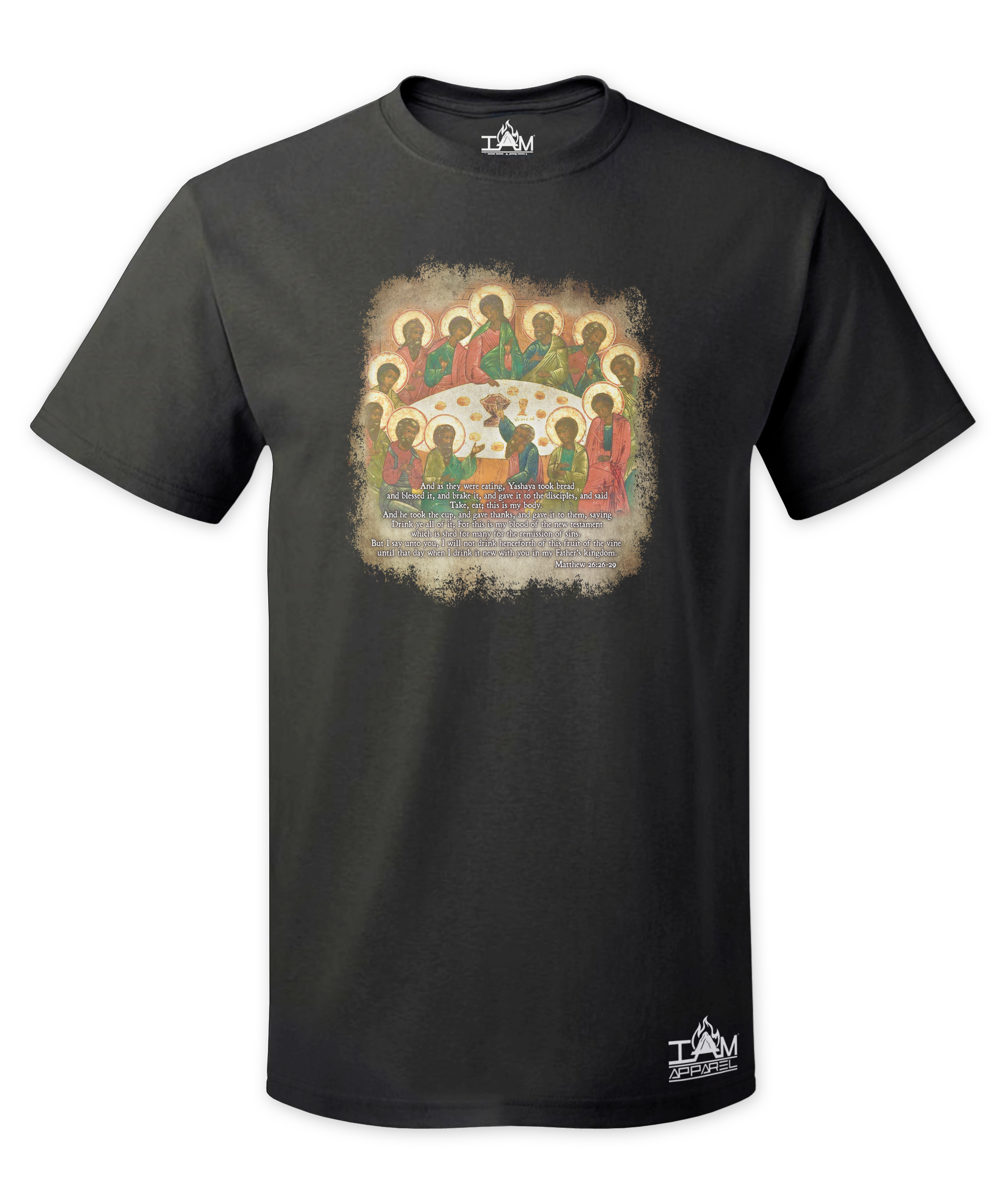 The Last Supper Men's Short Sleeved T-shirt