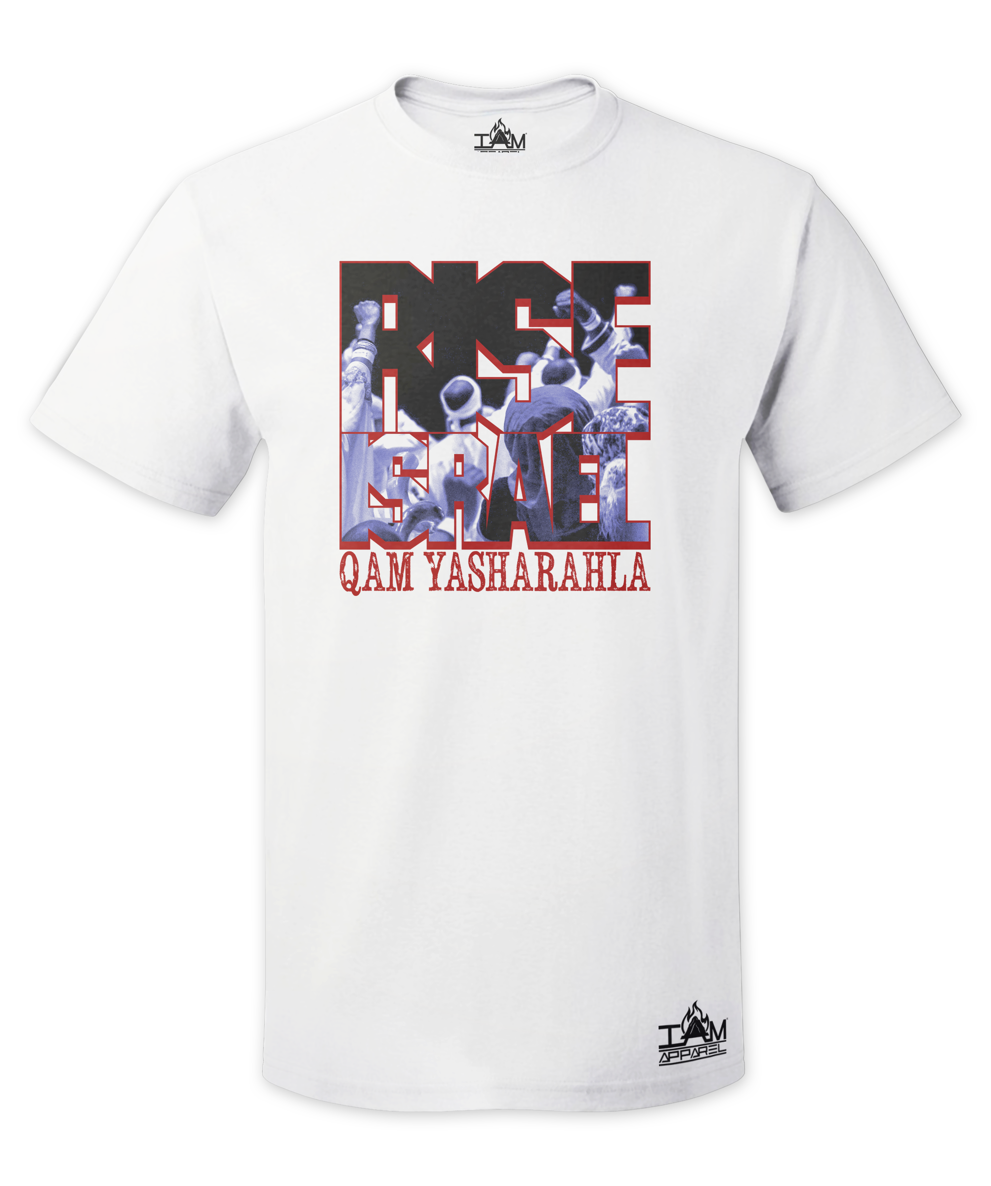Men's "RISE ISRAEL" Short Sleeved T-shirt 00152