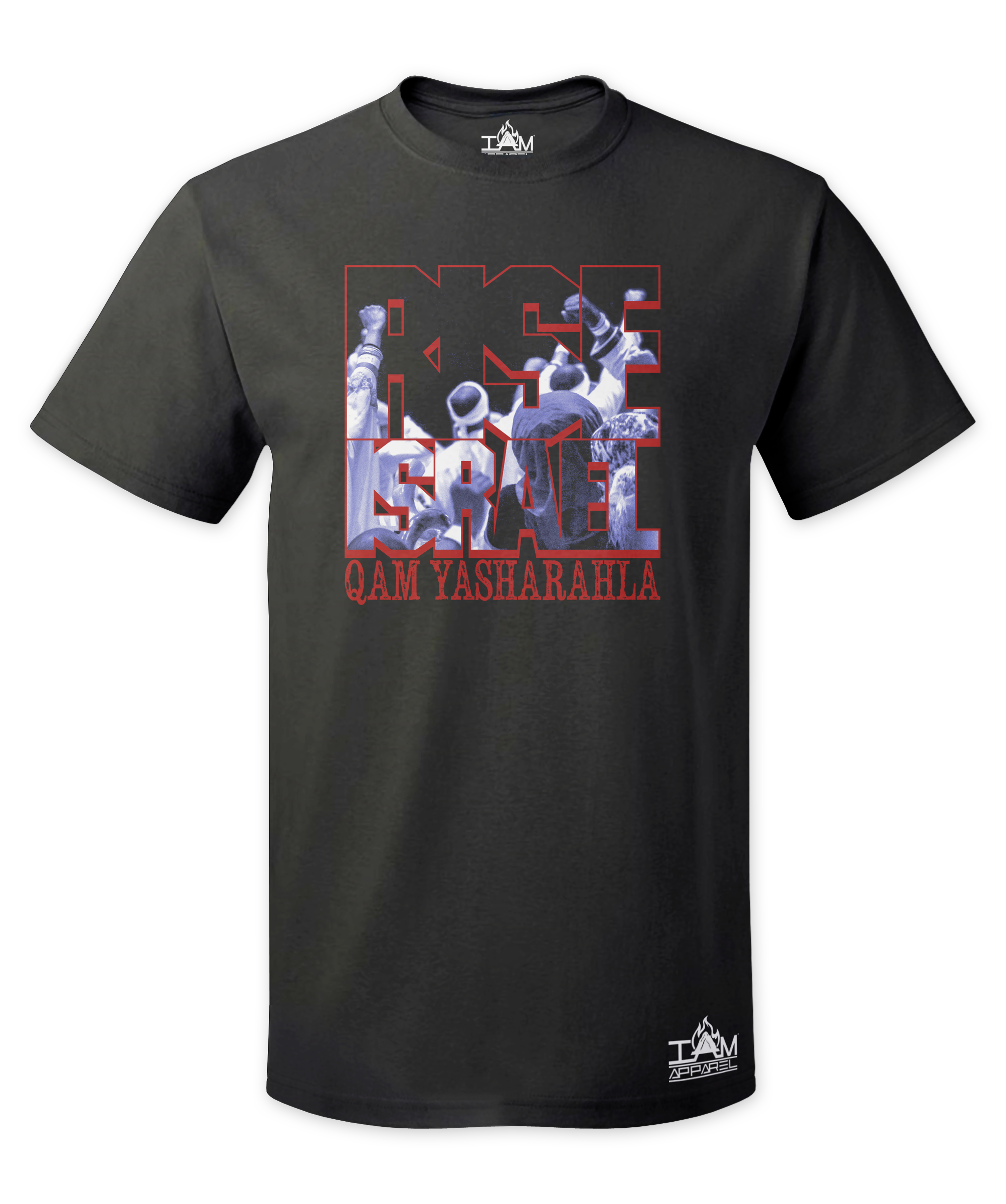 Men's "RISE ISRAEL" Short Sleeved T-shirt