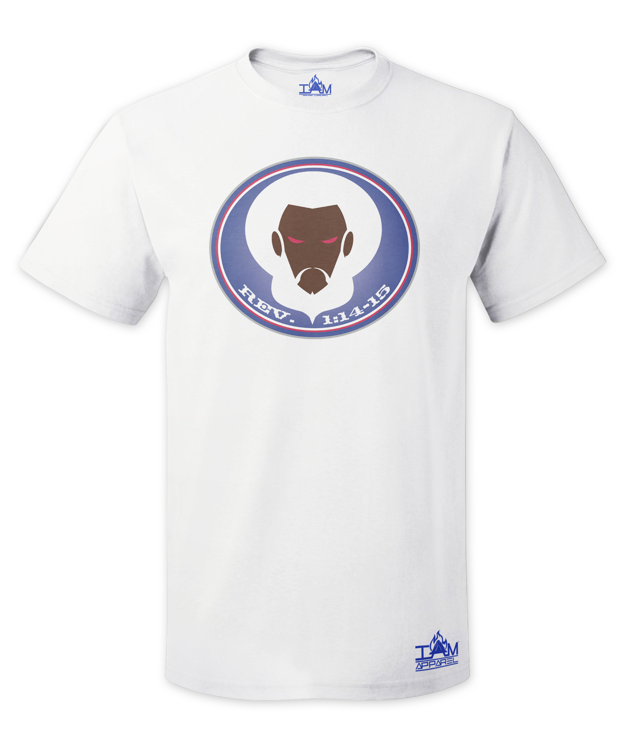 Men's Short Sleeved with image of Christ T-Shirt