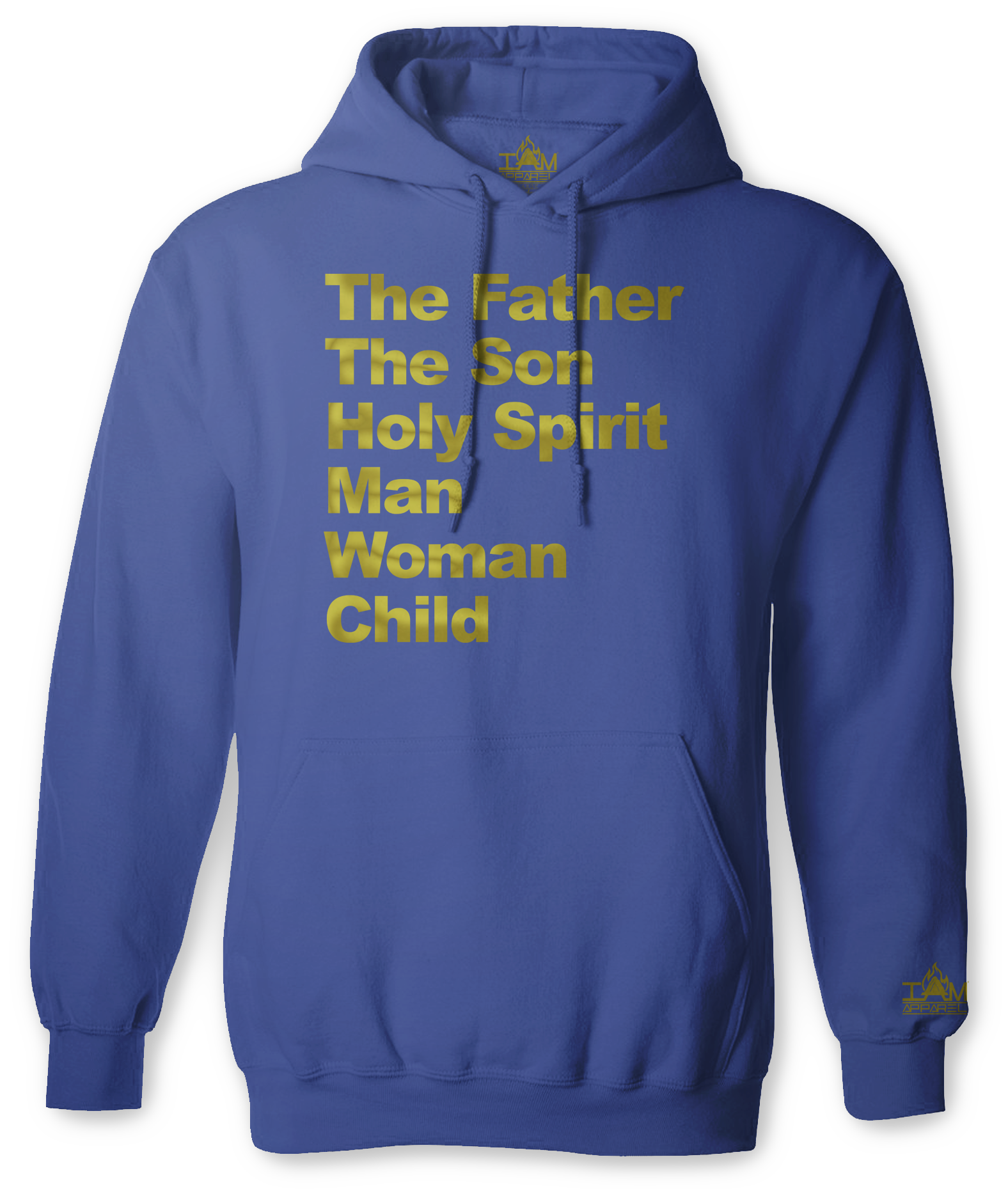 Men's "GOLDEN SERIES" "Image of TMH Text" Long Sleeved Pullover