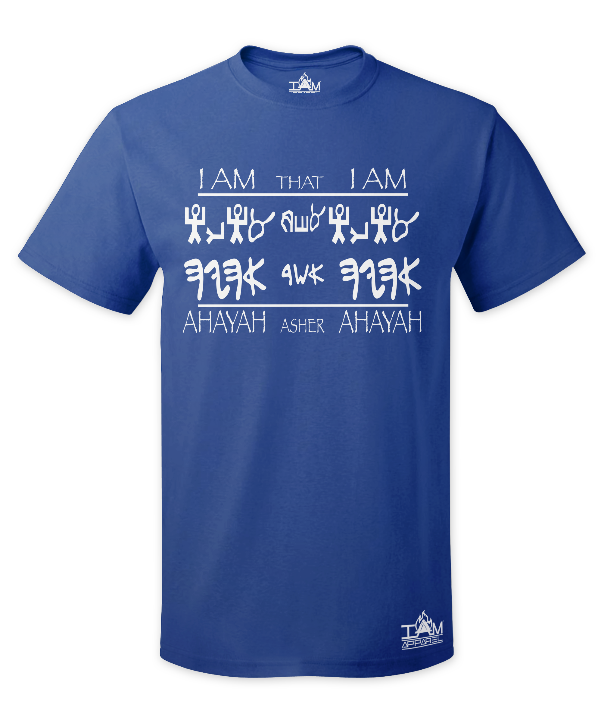 Men's "Ahayah Design" Short Sleeved T-shirt