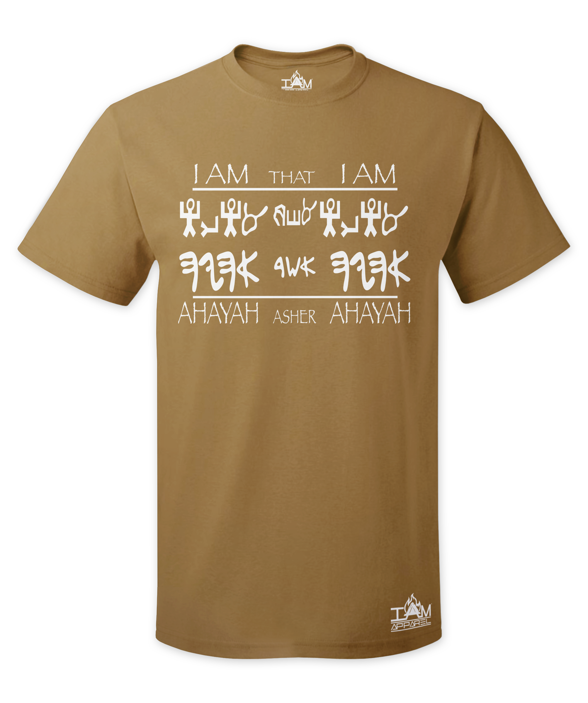 Men's "Ahayah Design" Short Sleeved T-shirt
