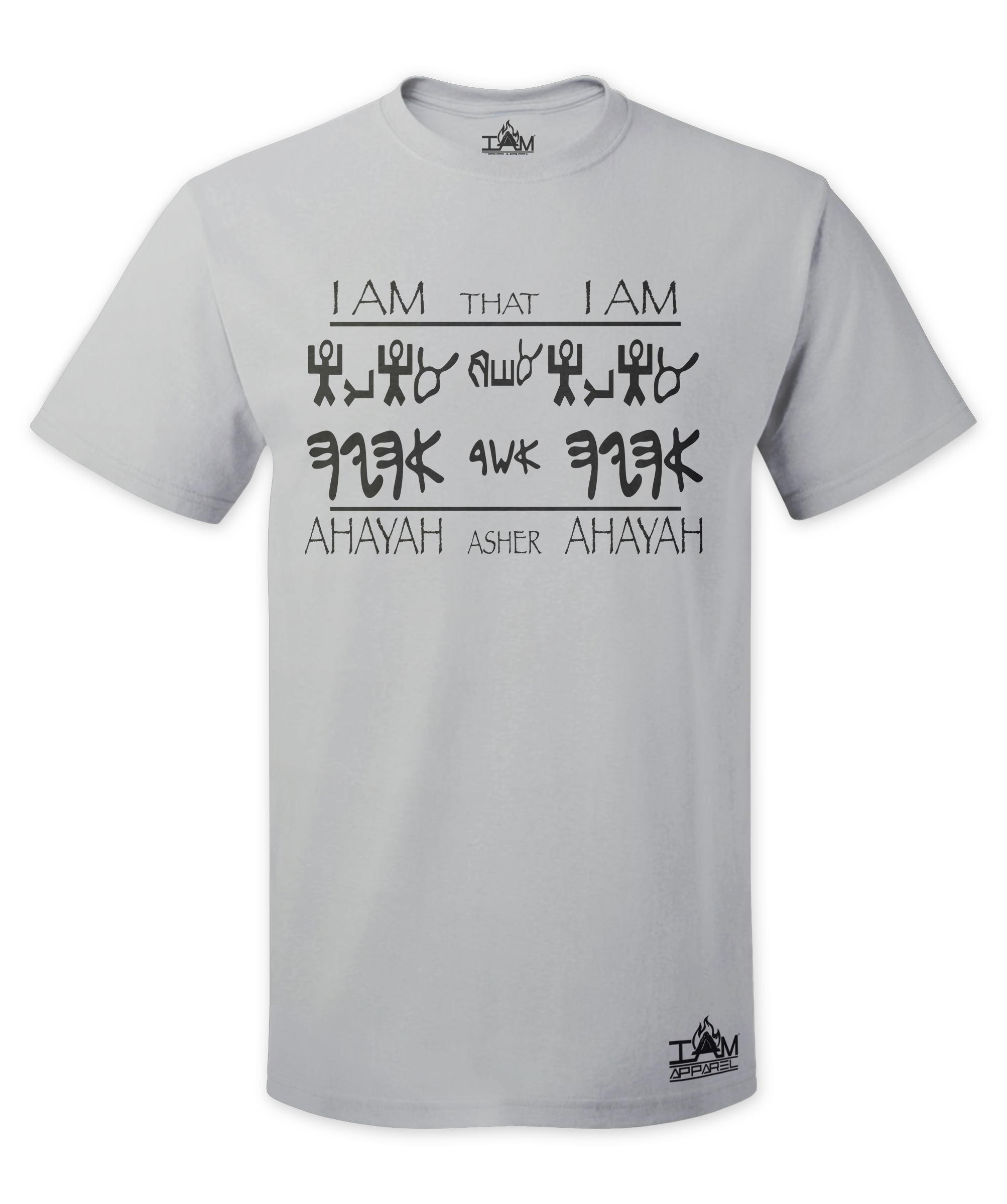 Men's "Ahayah Design" Short Sleeved T-shirt
