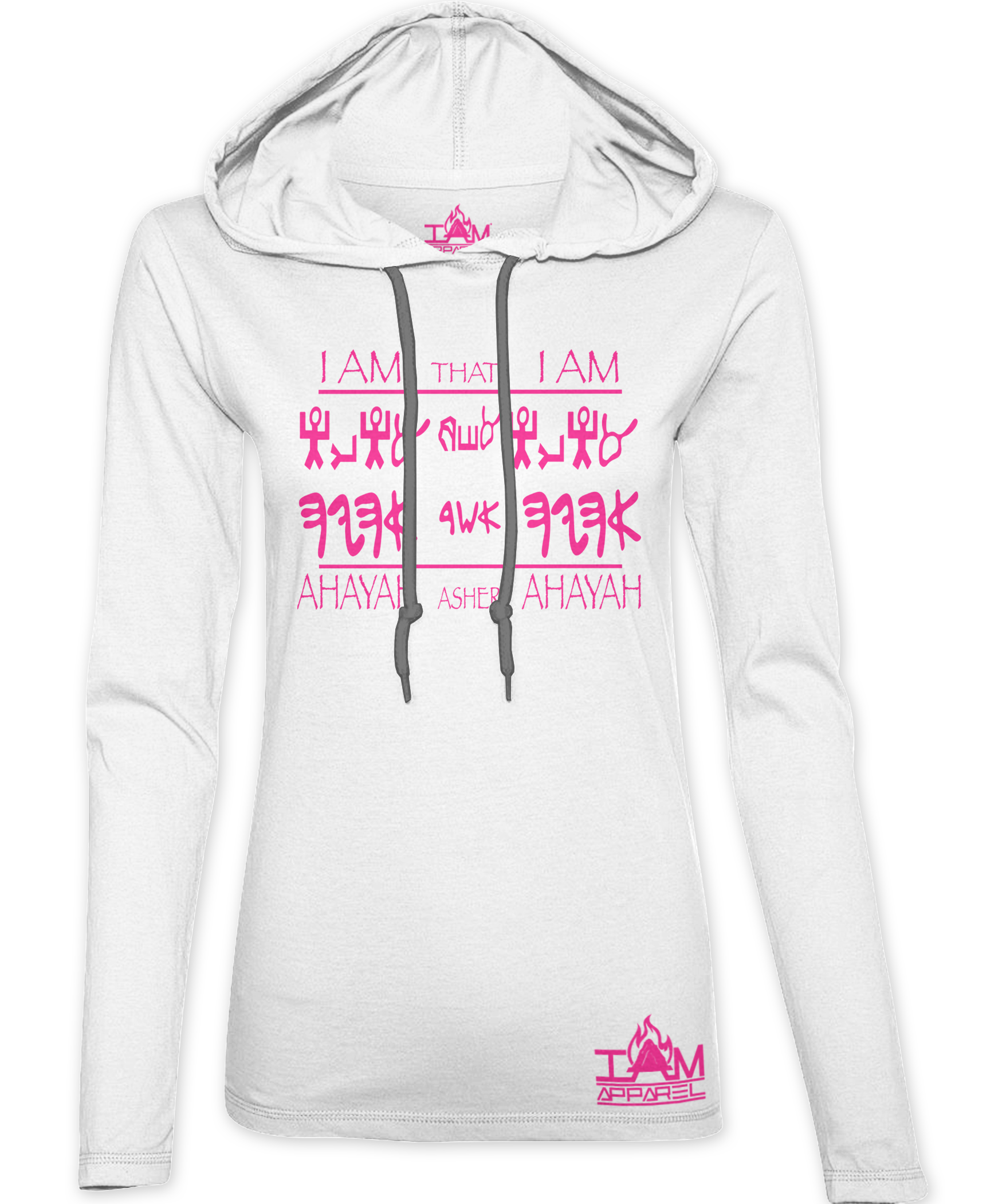 Women's "HOT PINK SERIES" Ahayah Design Hoodie 00196