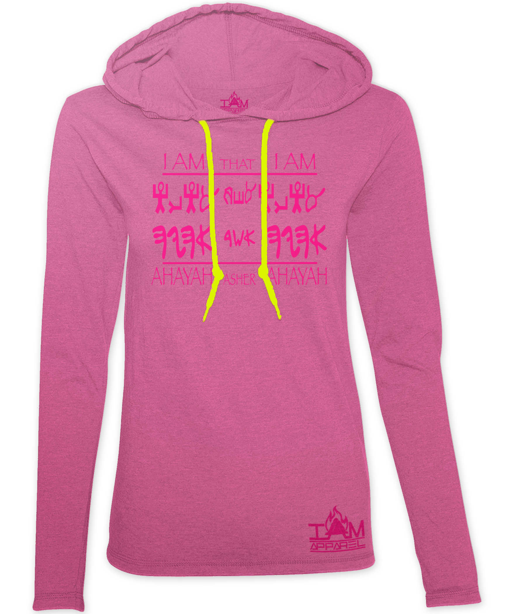 Women's "HOT PINK SERIES" Ahayah Design Hoodie