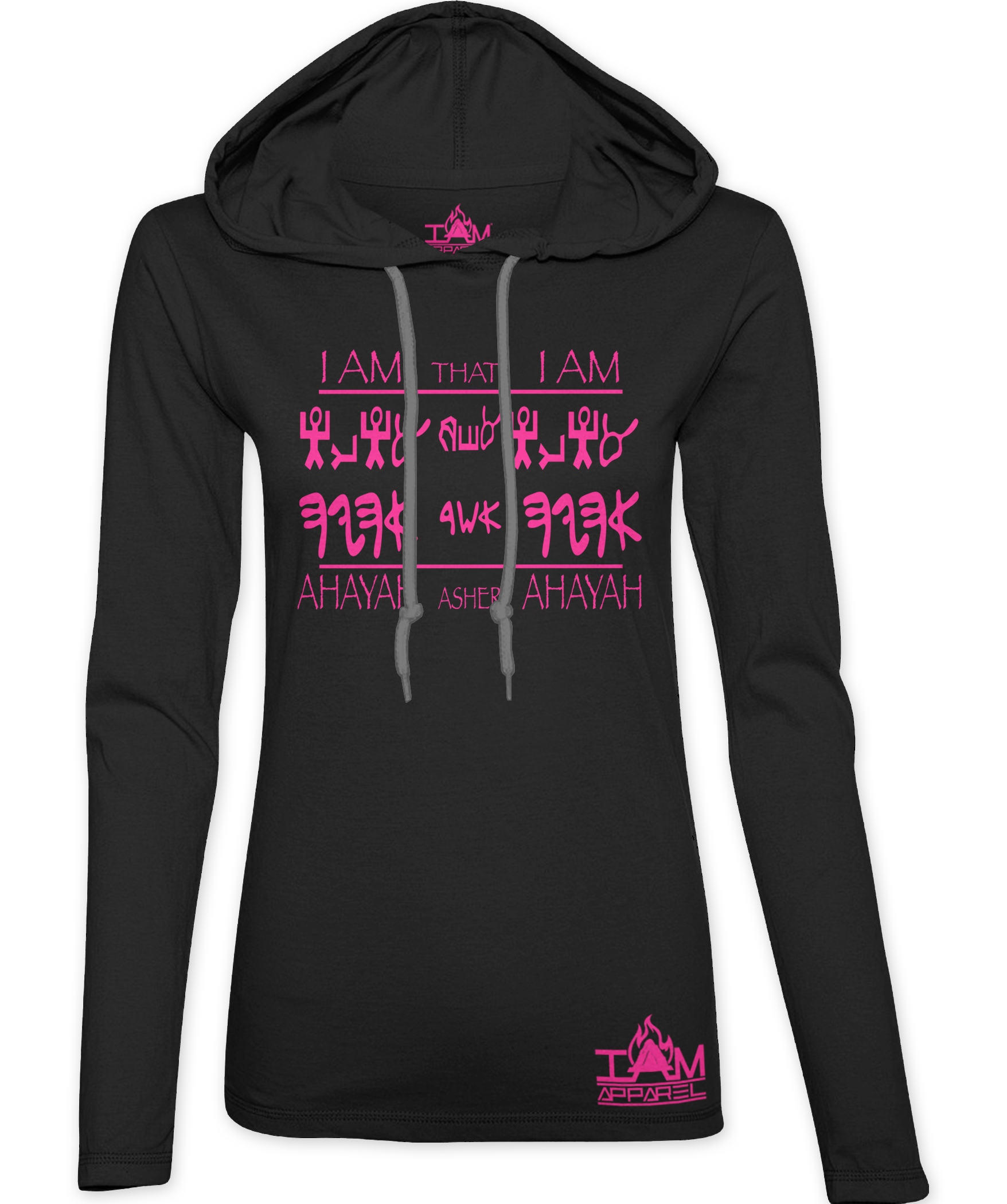 Women's "HOT PINK SERIES" Ahayah Design Hoodie