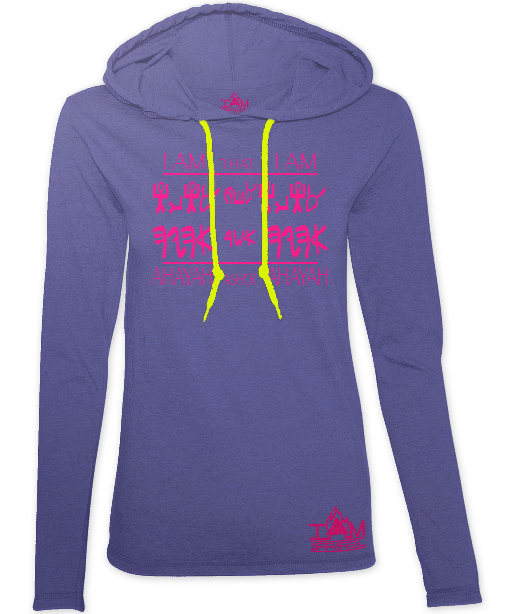 Women's "HOT PINK SERIES" Ahayah Design Hoodie