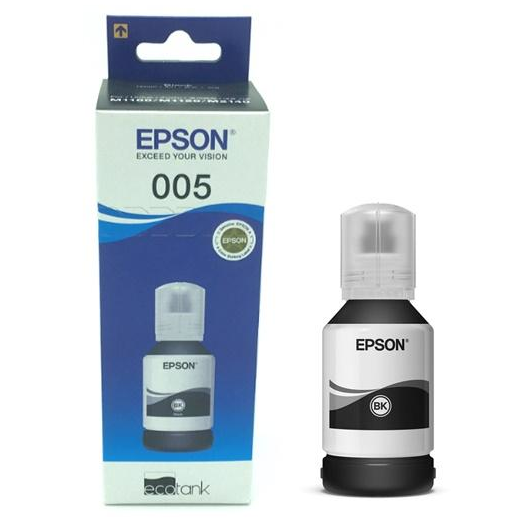 Epson Ink Bottle, 005, Black, 120ml, for M1100, M1120, M2140, Rs.502 LT Online Store
