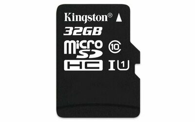 Kingston 32GB Memory Card, 80mbps, Class 10 Kingston 32GB Memory Card, 80mbps, Class 10