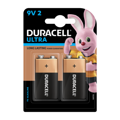 Duracell Alkaline 9V, 2 Battery Duracell Alkaline 9V, 2 Battery